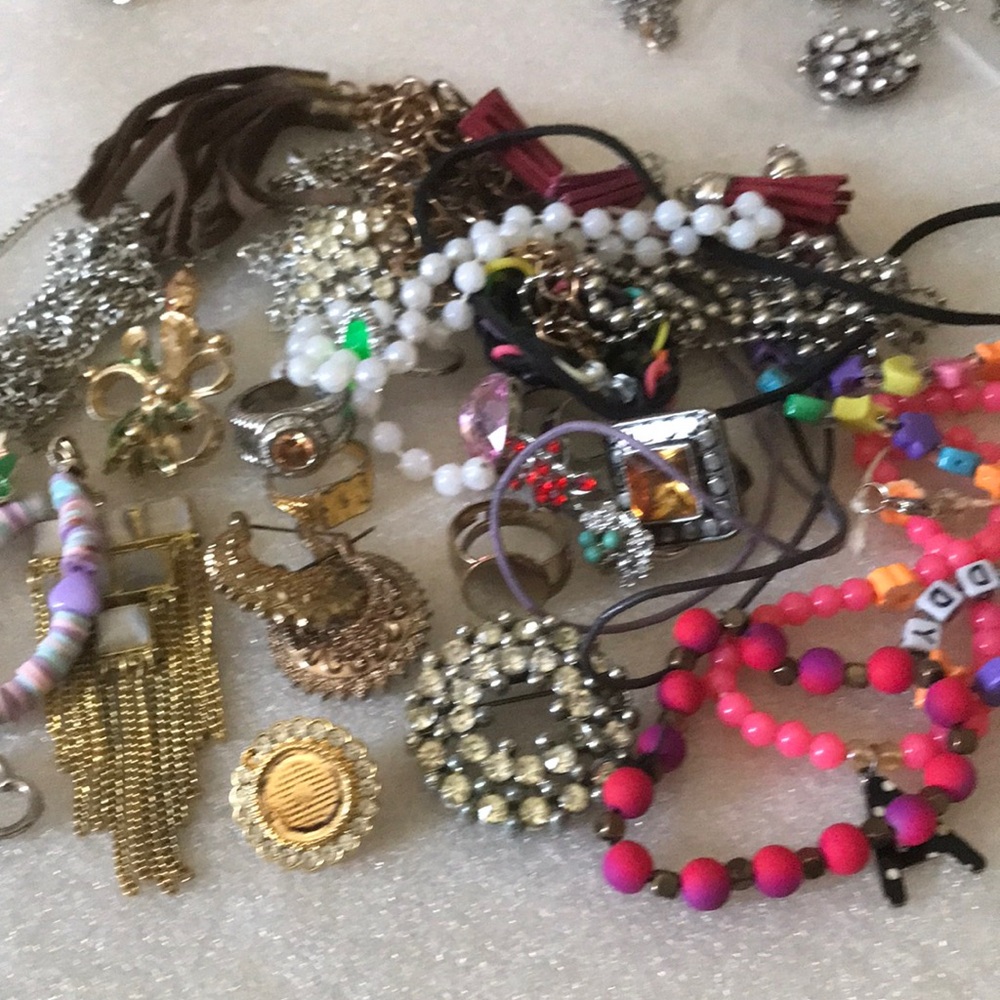 Women's Assorted Pink Beaded Bracelet - Unbranded